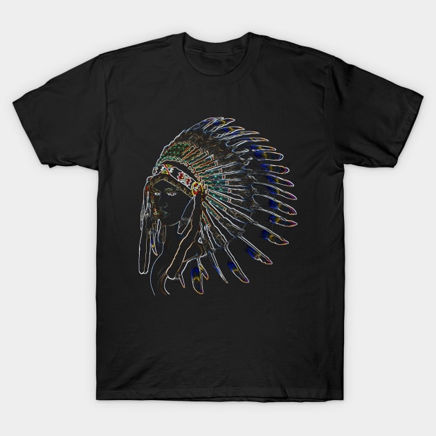 Indians Girl T-Shirt by hottehue